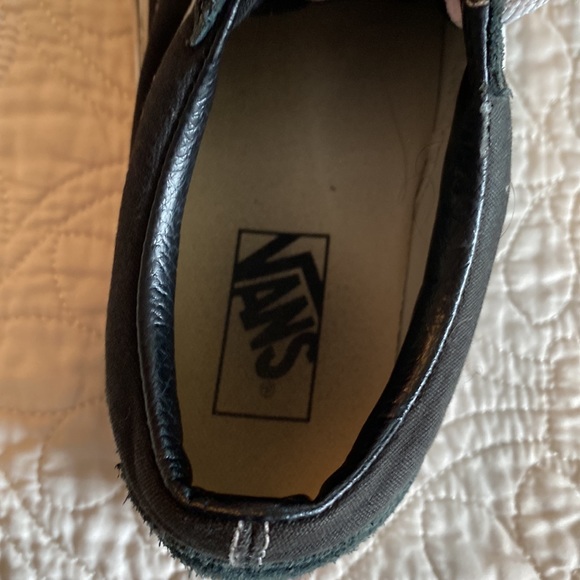 Black and white vans size 8 women - Picture 7 of 9